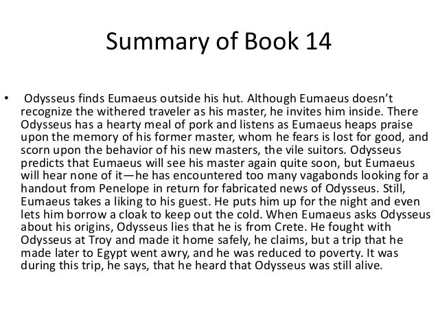 The odyssey homework help